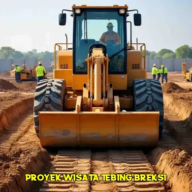 Proyek Wisata Tebing Breksi Gunakan Bulldozer Efisien untuk Akses Lebih Baik